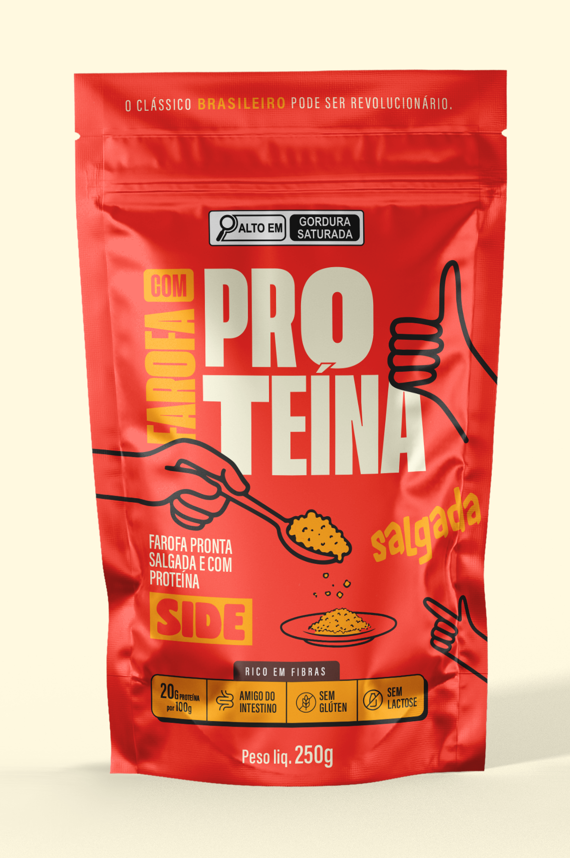 Farofa Salgada Proteica