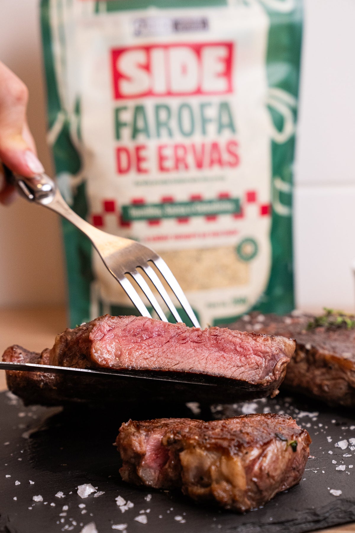 Farofa de Ervas