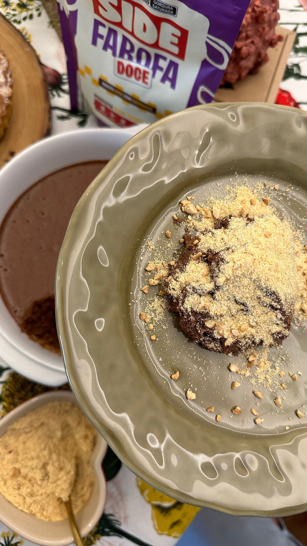 Farofa Doce com Castanhas