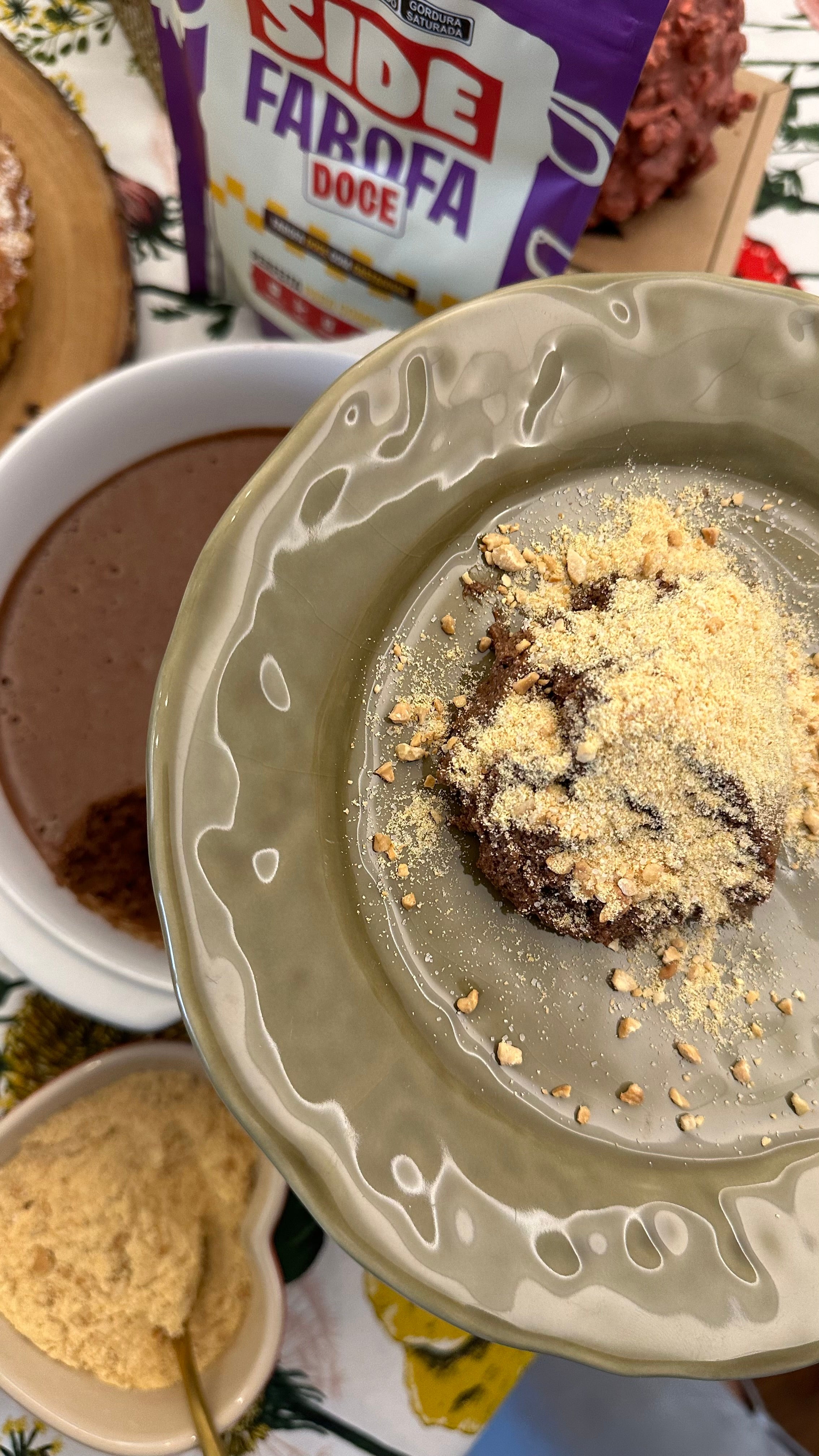 Farofa Doce com Castanhas