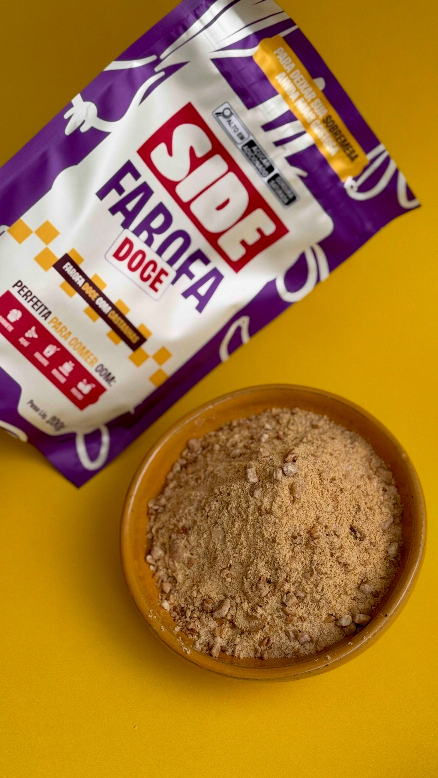 Farofa Doce com Castanhas