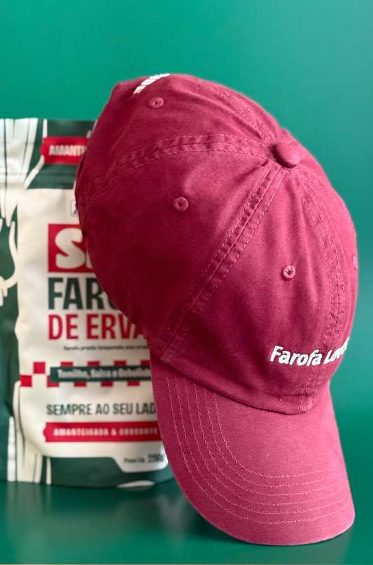 Boné Farofa Lover Vinho