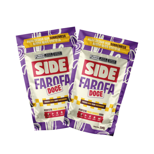 KIT: Farofa Doce com Castanhas (2 Unidades)
