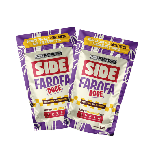 KIT: Farofa Doce com Castanhas (2 Unidades)