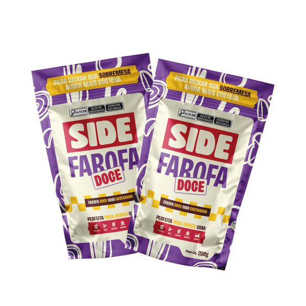 KIT: Farofa Doce com Castanhas (2 Unidades)