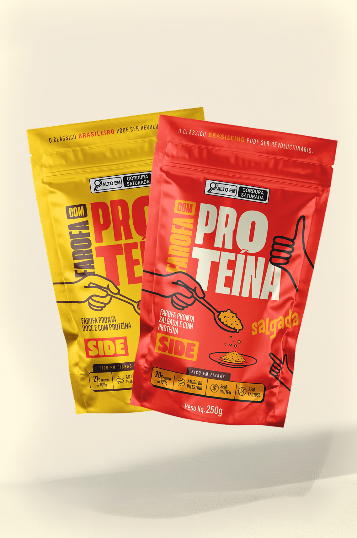 KIT: FAROFAS PROTEICAS