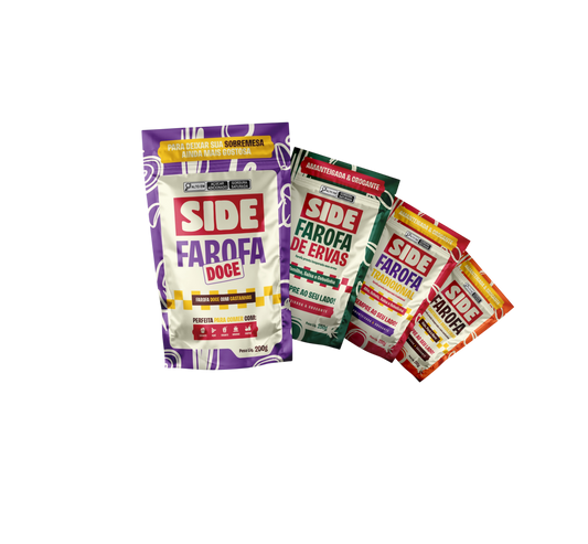 Kit Farofa SIDE 4 Sabores