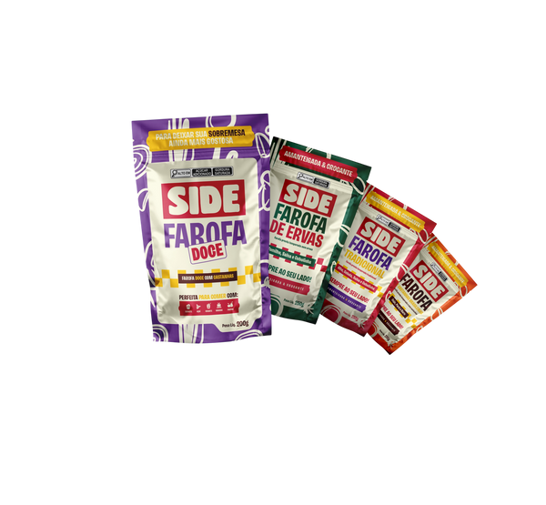 Kit Farofa SIDE 4 Sabores