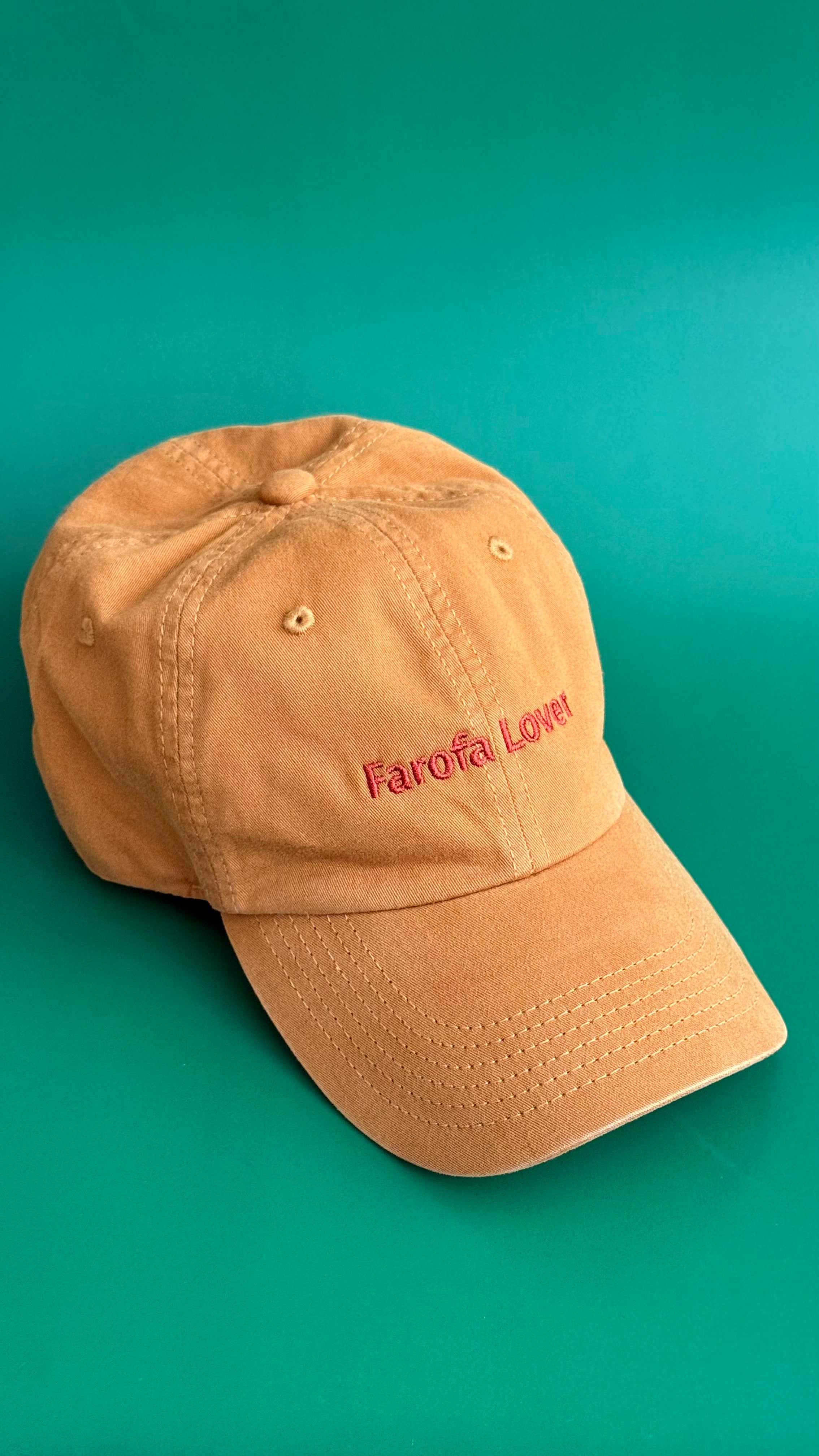 Boné Farofa Lover Caramelo