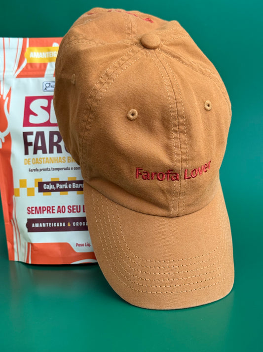 Boné Farofa Lover Caramelo