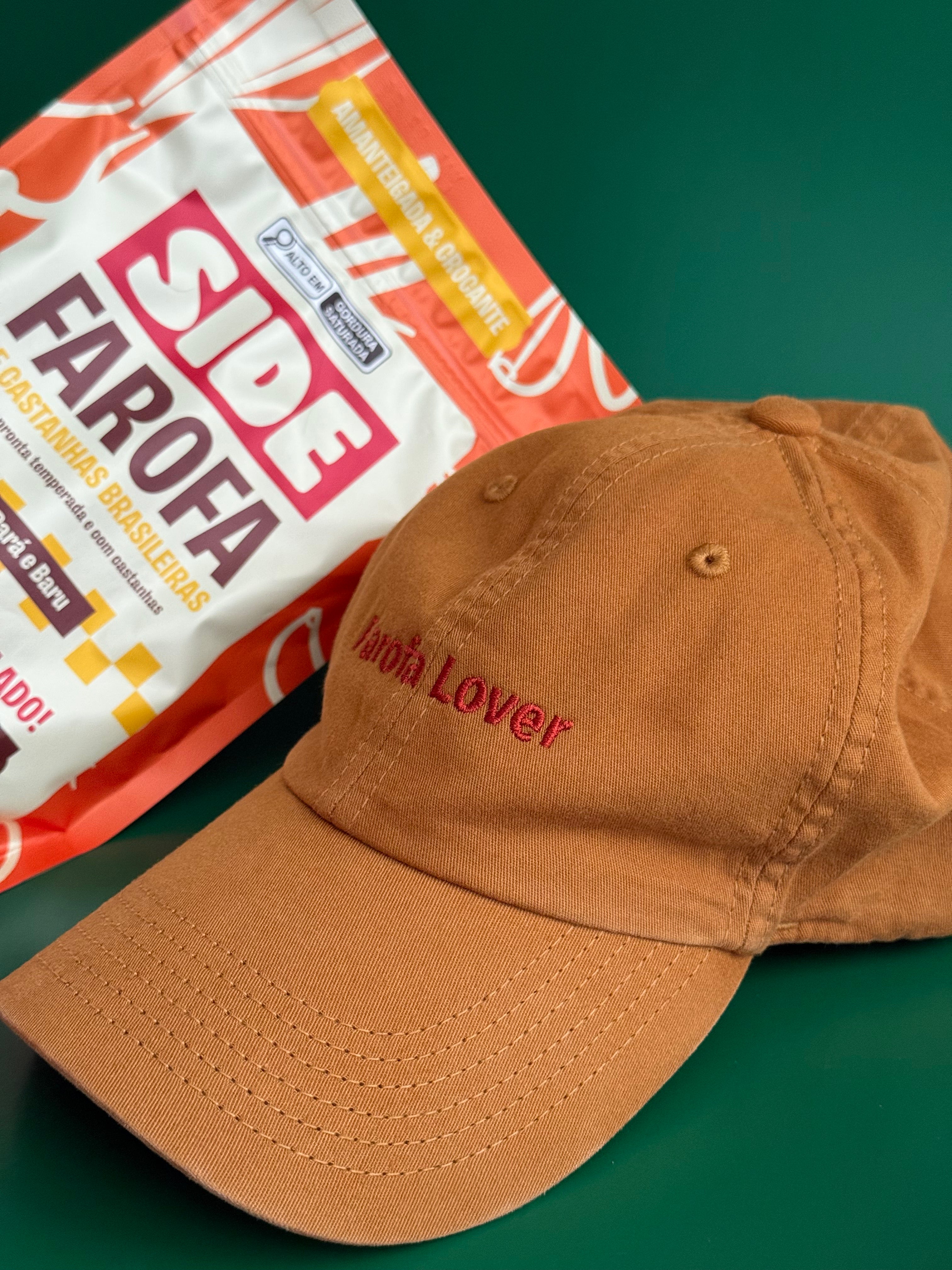 Boné Farofa Lover Caramelo