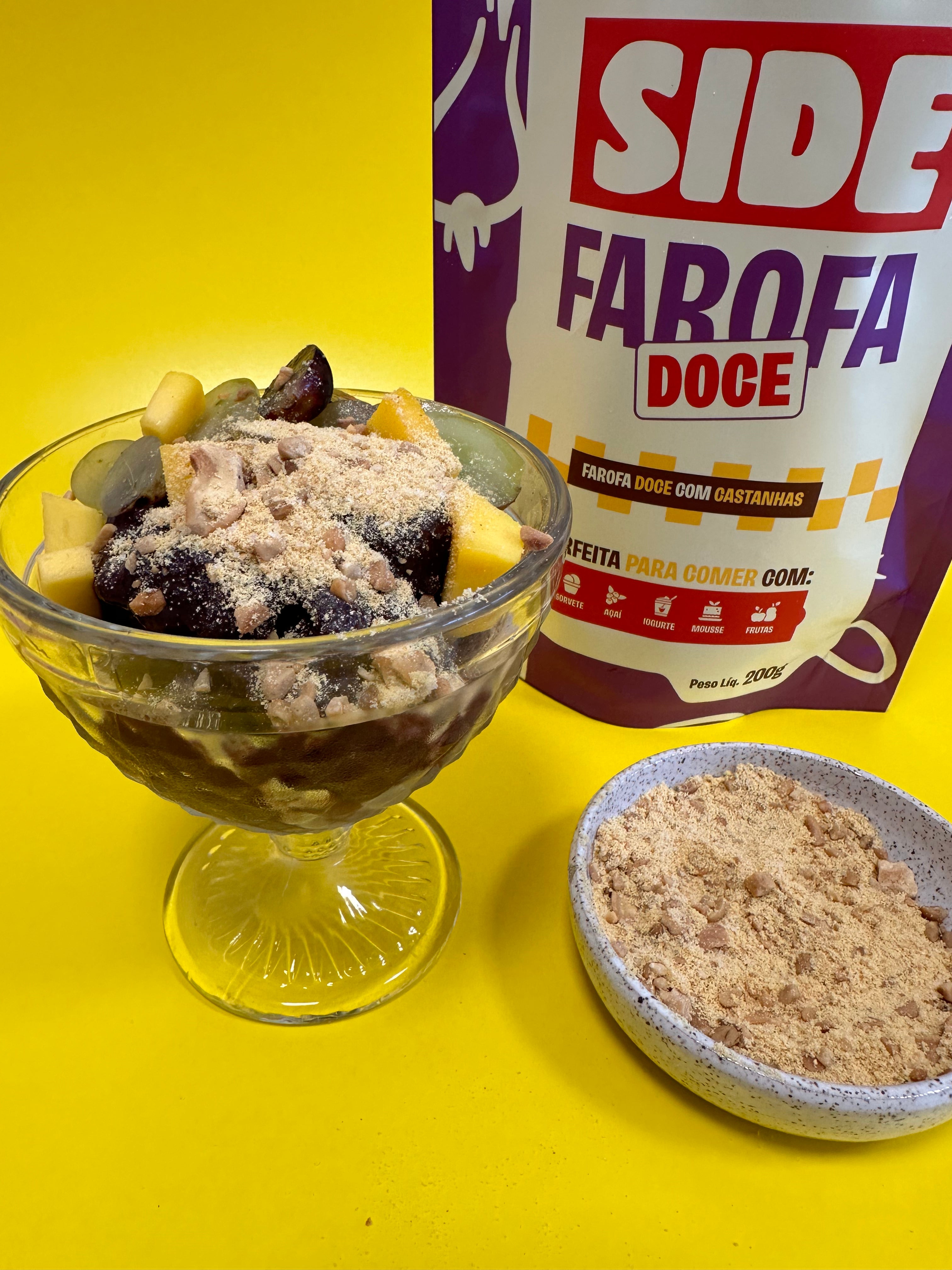 Farofa Doce com Castanhas