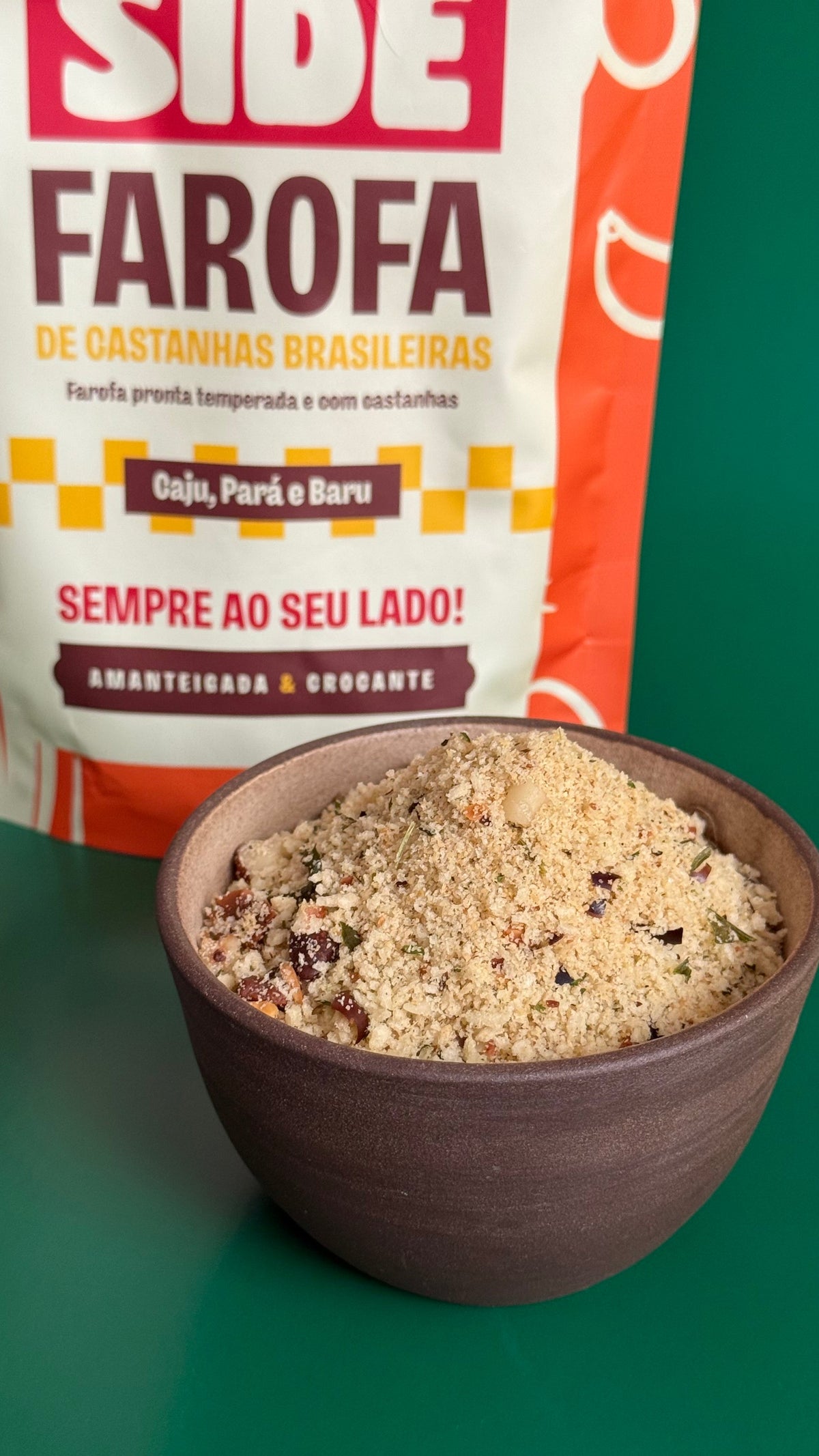Farofa de Castanhas
