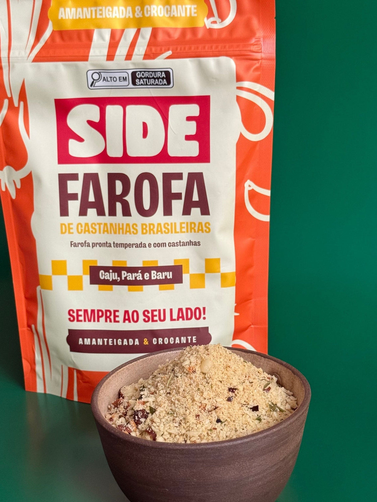 Farofa de Castanhas