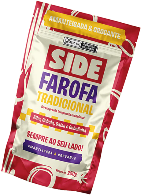 Kit Farofa SIDE 4 Sabores