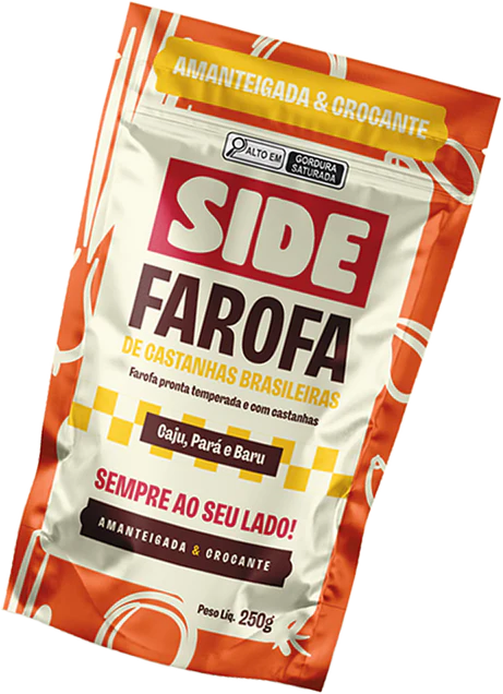 Kit Farofa SIDE 4 Sabores
